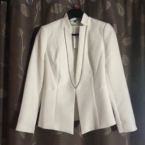 White House Black Market Blazer- WHITE